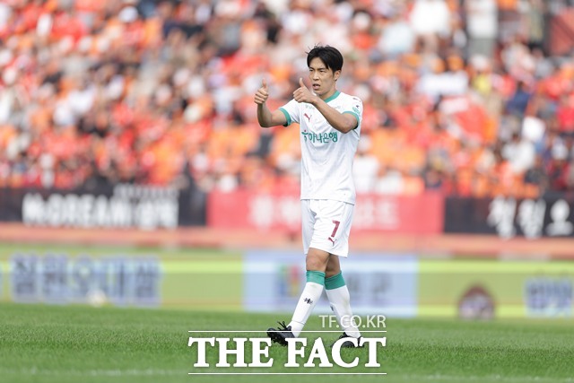 대전의 가을을 책임질 선수로 꼽히는 마사./K리그