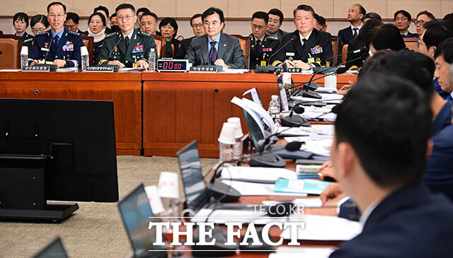 법제사법위원회 군사법원 감사 실시.