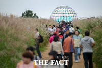  도심 속 가을 나들이 '서울억새축제' [TF사진관]