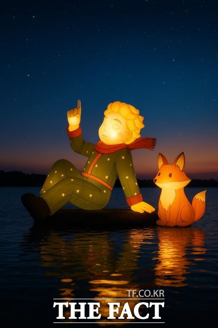 3D로 구현한 어린왕자 공기 조형물 이미지 /시흥시