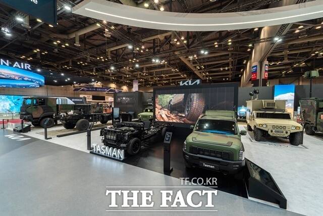 기아 서울 ADEX 2025 전시관 전경. /기아