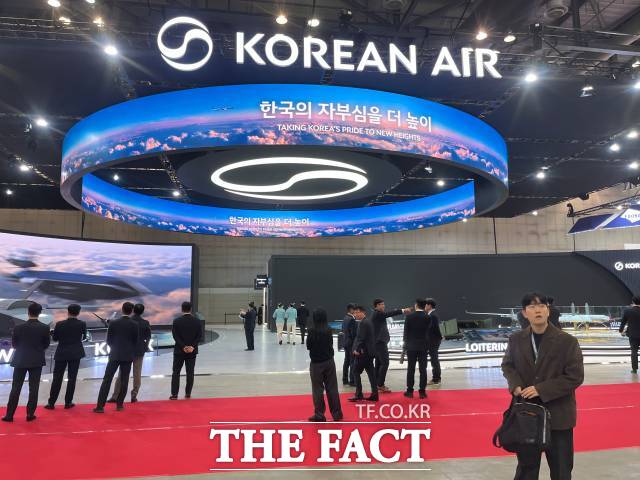 대한항공 ADEX 2025 부스. /최의종 기자