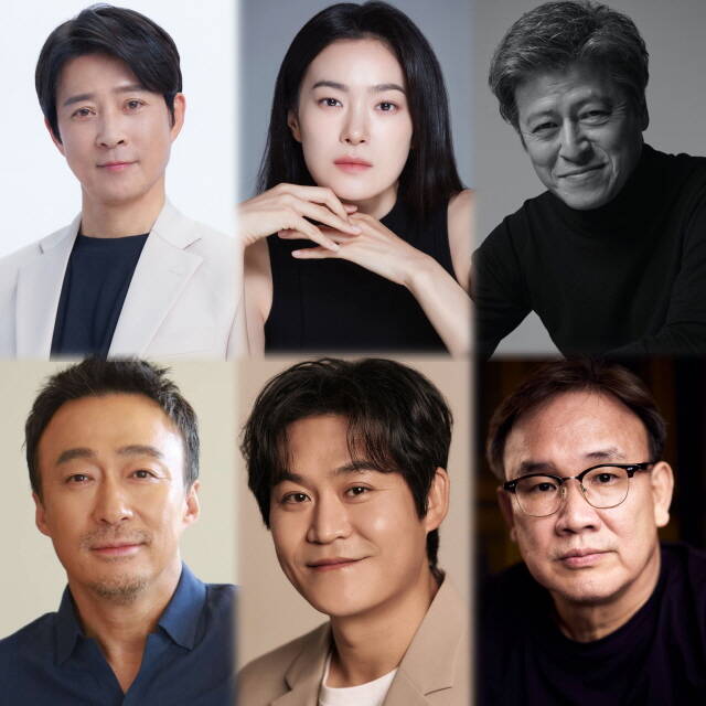 23일 열리는 남도영화제 시즌2 광양 개막식에 참석하는 배우 최수종, 옥자연, 권해효(사진 위 왼쪽부터), 이성민, 김성균, 영화감독 김성수 감독(사진 아래 왼쪽부터). /남도영화제