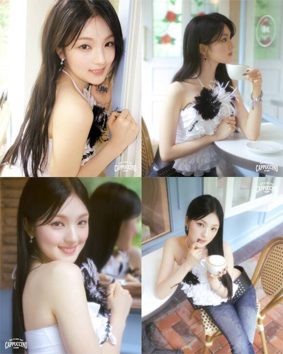 가수 규빈이 28일 오후 6시 신곡 CAPPUCCINO로 컴백한다. 이에 앞서 규빈은 19일 CAPPUCCINO의 2차 콘셉트 포토를 공개했다./라이브웍스 컴퍼니