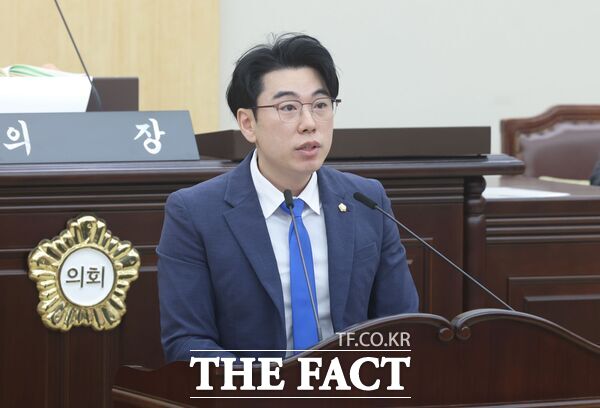 정용 대전 동구의회 의원(민주당, 나선거구). /대전 동구의회