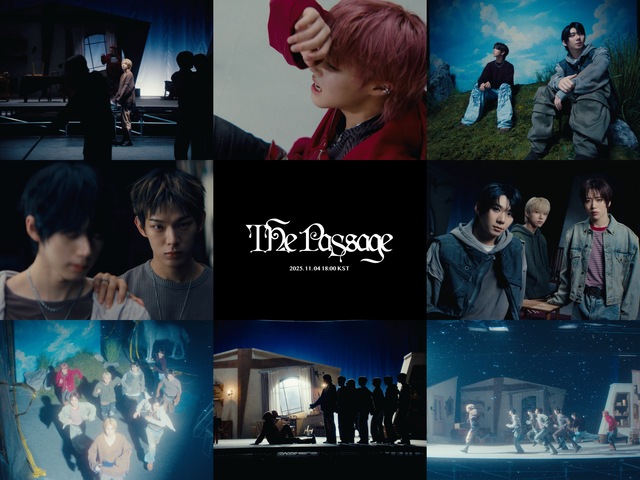 아홉이 미니 2집 The Passage의 무드 필름을 공개했다. /F&F엔터