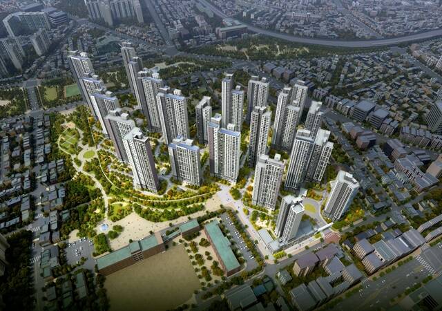 한화 건설부문과 포스코이앤씨는 다음달 인천 남동구 간석동 311-1번지 일원에 건립되는 포레나더샵 인천시청역을 분양할 예정이라고 20일 밝혔다. /한화 건설부문