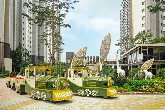 천 서구 왕길동에 위치한 신검단 로열파크씨티Ⅱ는 리조트 특별시라는 콘셉트로 조성된 1500가구 규모의 단지다. /DK아시아