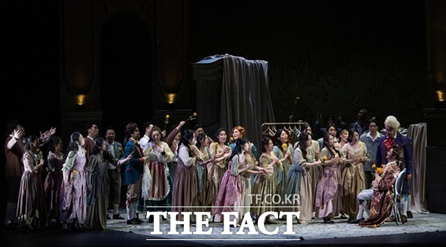 모차르트의 피가로의 결혼 공연 장면 /대구오페라하우스
