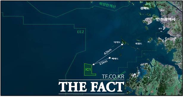 인천 공공주도 해상풍력 집적화단지 위치도/인천시