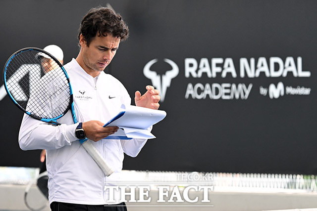 한국 테니스 유망주 만난 라파 나달 아카데미.