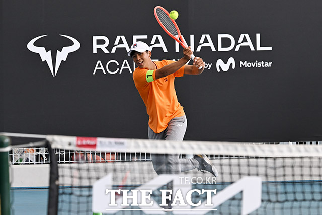 한국 테니스 유망주 만난 라파 나달 아카데미.