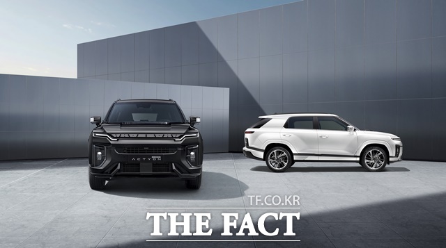 KGM 액티언 하이브리드 외부. /KGM