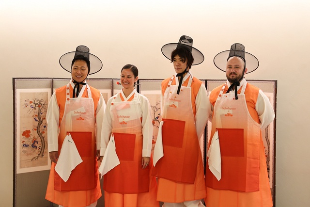 설화수가 외국 셰프들에게 한국의 아름다움을 전하는 프로그램을 진행했다. /아모레퍼시픽