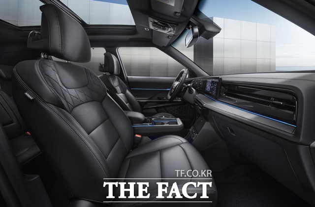 KGM 액티언 하이브리드 내부. /KGM