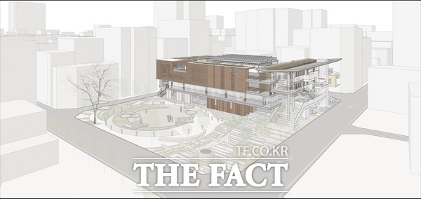 대전 원도심 소상공인 상생 주차장 조감도. /대전시