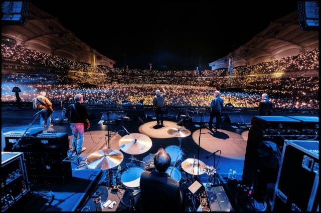 이날 공연은 주최 측 추산 약 5만 5000명의 관객이 운집했다. 이는 역대 내한 공연 사상 1회 공연으로는 가장 많은 관객수다./Joshua Halling