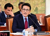  질의에 답변하는 정병국 위원장 [포토]