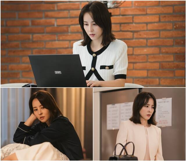 배우 한혜진이 TV조선 새 월화드라마 다음생은 없으니까에서 구주영 역으로 열연한다. /TV조선