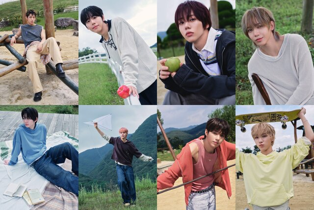 아홉은 11월 4일 오후 6시 두 번째 미니 앨범 The Passage를 발매하고 컴백한다./F&F엔터테인먼트