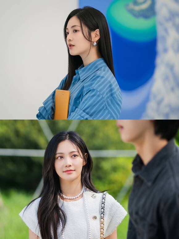 배우 우다비가 SBS 새 수목드라마 키스는 괜히 해서!에서 유통기업 회장 막내딸 유하영 역으로 열연한다. /SBS