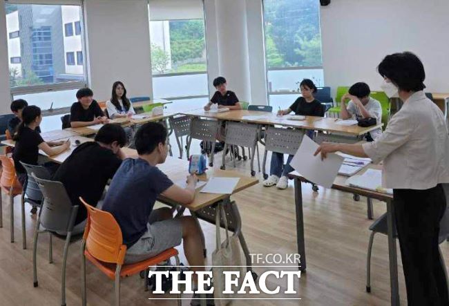 청소년수련관 프로그램 진행 모습 /과천시