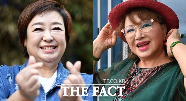 성공→결혼→사업 실패→이혼→빚으로 이어지는 빚 고백 서사는 제작진이 만든 클리셰다. 어느 순간 사람 이야기가 사라지고, 시청률을 위한 각본만 남는다. 왼쪽부터 혜은이 장미화. /더팩트 DB