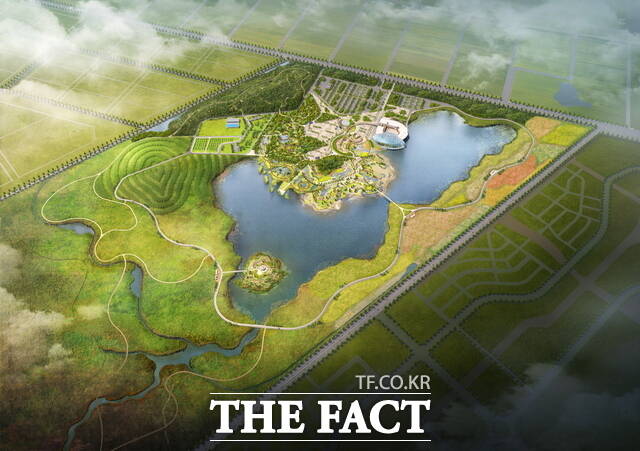 국립 새만금수목원 조감도. /전북도