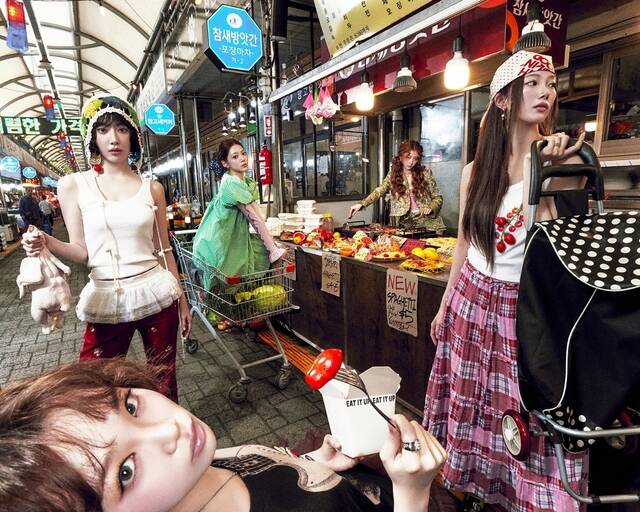 그룹 르세라핌이 24일 오후 1시 싱글 SPAGHETTI를 발표하고 활동에 나선다./쏘스뮤직