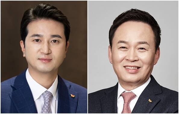 27일 업계에 따르면 SK이노베이션의 3분기 실적은 매출액 19조7000억원, 영업이익 4407억원을 기록할 것으로 예상돼 시장 컨센서스 2255억원을 크게 웃돈다. 왼쪽부터 추형욱 SK이노베이션 대표이사 사장(왼쪽), 장용호 총괄사장. /SK