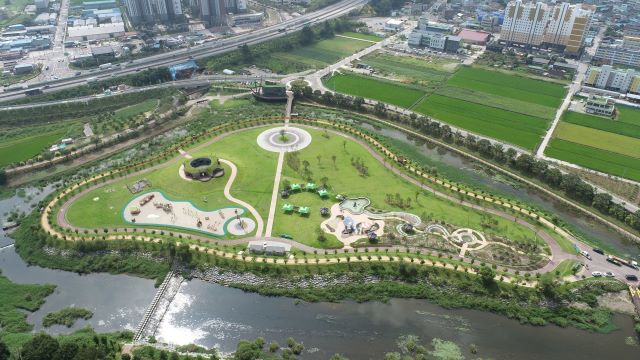 장성 황미르랜드 어린이 친환경 테마공원 전경. /장성군