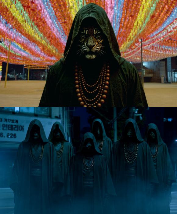 권한슬 AI 연출은 중간계의 후반작업은 3~4개월 정도 걸렸고 약 20명 넘게 참여했다고 설명했다. /CJ CGV