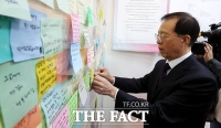  이태원참사 희생자 추모하는 이석연 통합위원장 [포토]