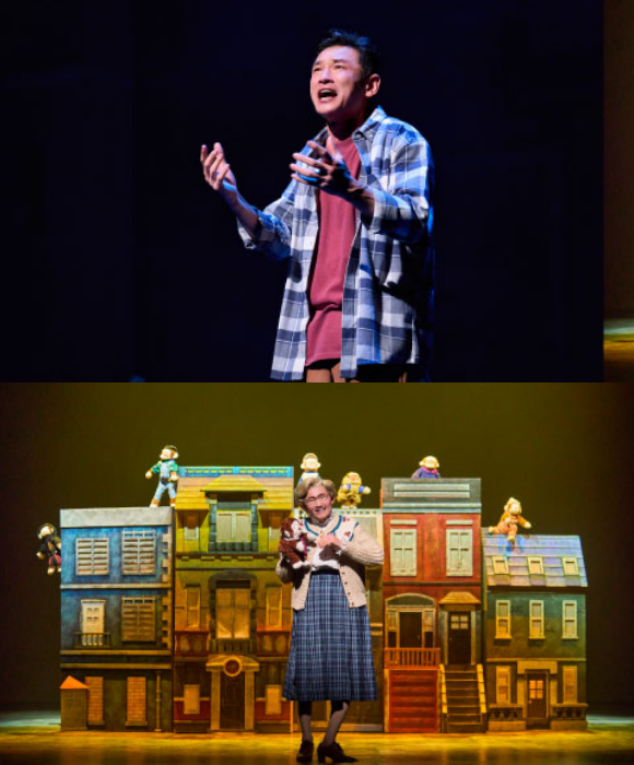 10년 만에 뮤지컬 무대로 돌아온 배우 황정민은 아내와 이혼한 후 사랑하는 아이들을 만나기 위해 유머러스한 유모 다웃파이어로 아슬아슬한 이중생활을 시작하는 아빠 다니엘 역을 맡아 열연을 펼친다. /샘컴퍼니