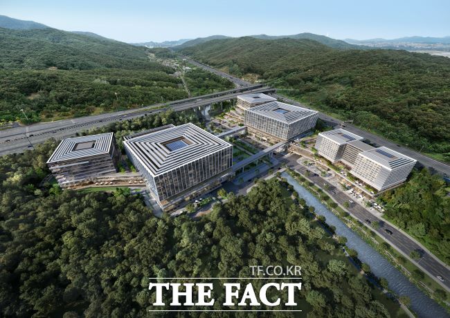 제3판교 테크노밸리 조감도. /GH