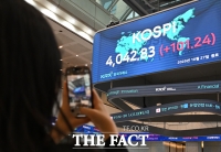  '코스피 4000시대' [포토]