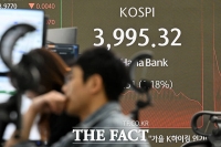  고점 돌파 후 '쉬어가는 코스피' [포토]