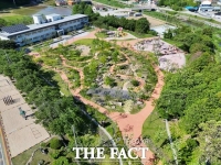  옛 북천중학교 '하동나림 생태공원'으로 재탄생