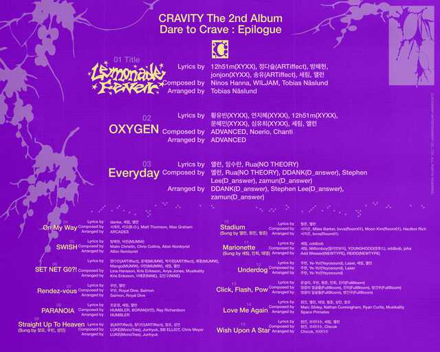 정규 2집이 데뷔 후 도전을 멈추지 않고 달려온 크래비티의 갈망을 드러냈다면 신보 Dare to Crave : Epilogue는 그 갈망의 끝에서 감각으로 완성된 이야기다. /스타쉽엔터