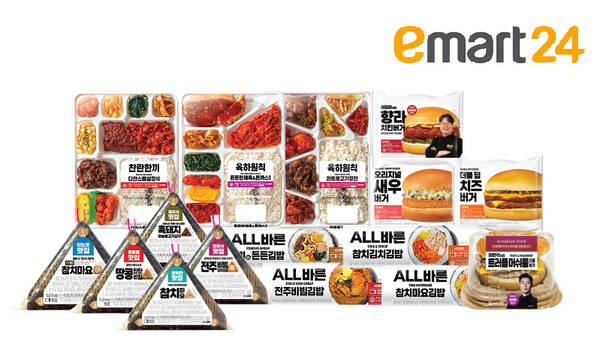 이마트24는 샌드위치 이어 주먹밥, 김밥, 도시락, 햄버거 등 편의점 주요 FF(Fresh Food)를 맛·양·품질·패키지까지 모두 업그레이드한다. /이마트24