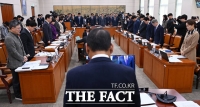  이태원참사 3주기, 국감 도중 추모하는 국회 [TF사진관]