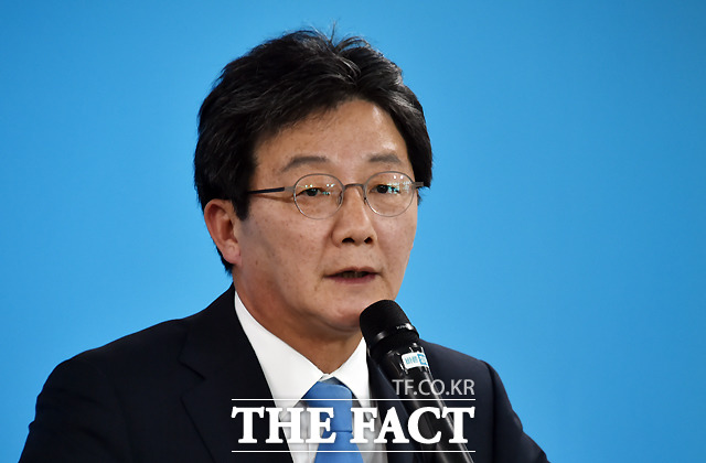 유승민 전 의원이 내달 한 대학교에서 강연에 나서며 사실상 정치 행보를 재개한다. 사진은 유 전 의원. /이새롬 기자