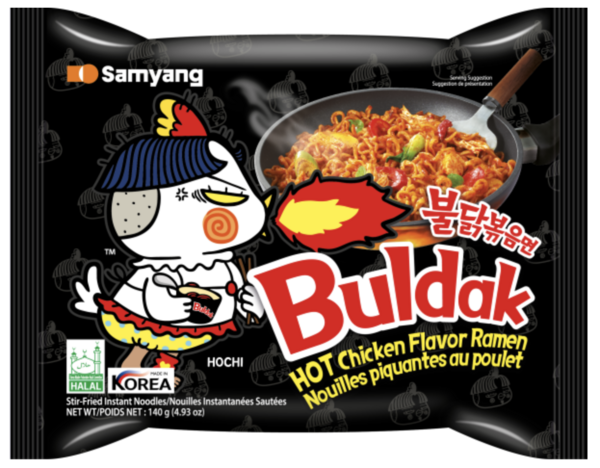 수출용 불닭볶음면 제품 이미지. /삼양식품