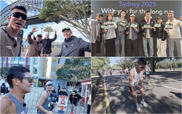 뛰어야 산다 in(인) 시드니에서는 가수 션과 그룹 라붐 출신 율희 등이 세계 7대 마라톤 대회인 호주 시드니 마라톤에 출전하는 모습이 그려진다. /MBN