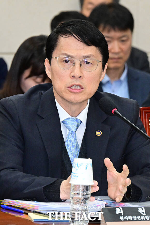 최원호 원자력안전위원회 위원장.