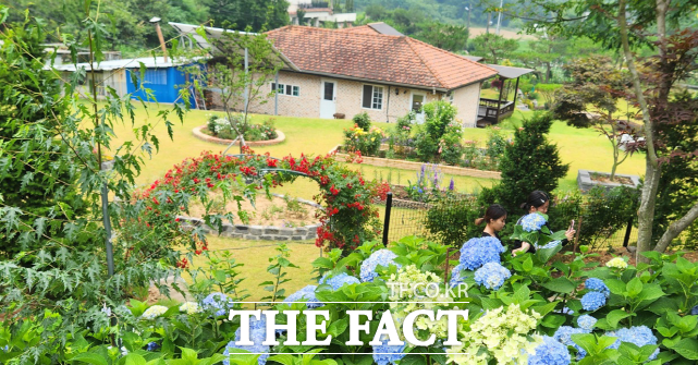 개인정원 부문 대상 꽃마당. /세종시