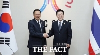  이재명 대통령, 아누틴 찬위라꾼 태국 총리와 양자회담 [TF사진관]
