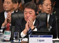  APEC 외교통상합동각료회의 참석한 모테기 도시미쓰 日 외무대신 [포토]