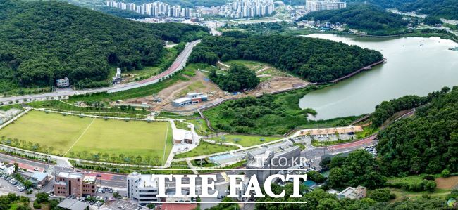 의왕 10경 백운호수공원 전경. /의왕시