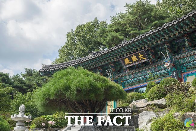 백운사 대웅전 전경. /의왕시